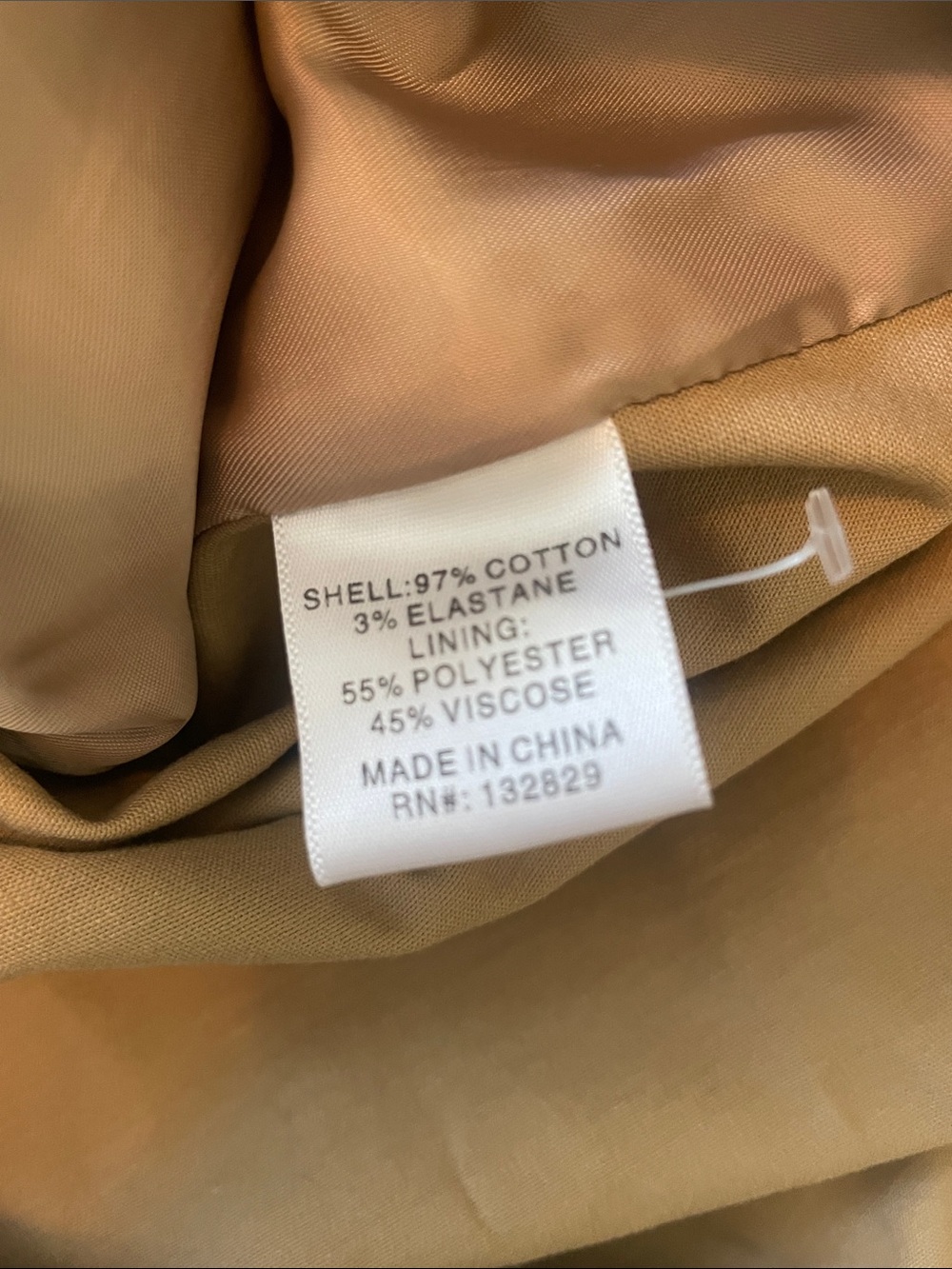 New L’academie Provins Mini Belted Trench Dress in Tan size Small - Picture 12 of 12